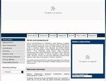 Tablet Screenshot of apeximao.ochronawpolsce.pl
