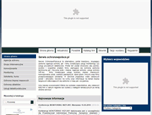 Tablet Screenshot of cbd.ochronawpolsce.pl
